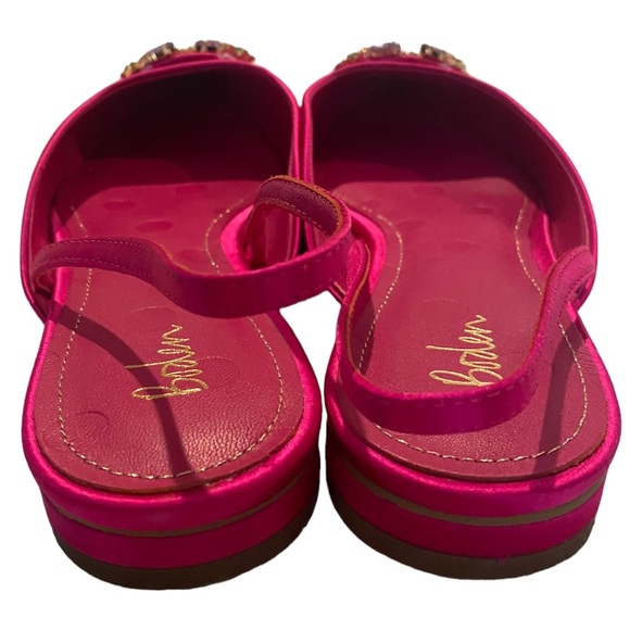Boden Hot Pink Jewel Embellished Closed Toe Sling Back Sandals Pumps Size 42 - Picture 5 of 5